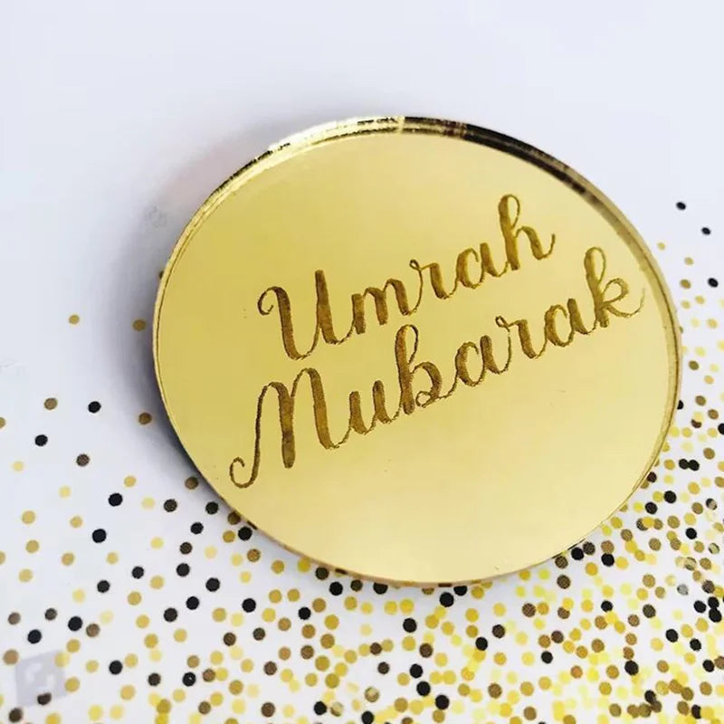 Eid Mubarak Cake Topper – elegante Kuchendeko für Ramadan & Eid